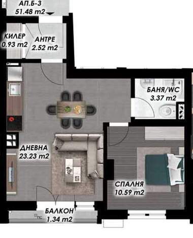 Verkauf - Wohnung in Gagarin,  Plowdiw