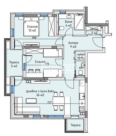 Vânzare - Apartament în Center,  Plovdiv