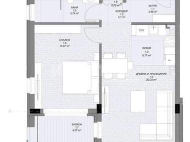 Vânzare - Apartament în Ovcea Kupel 2,  Sofia