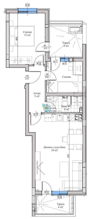 Vânzare - Apartament în Kiuceuk Parij,  Plovdiv