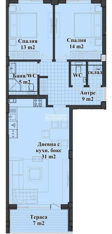 Vânzare - Apartament în Kărșiaka,  Plovdiv