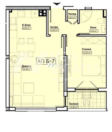 Vânzare - Apartament în Băkston,  Sofia