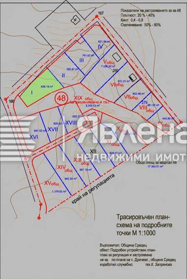 Продажа - Участок под строительство в Драчево,  Бургас