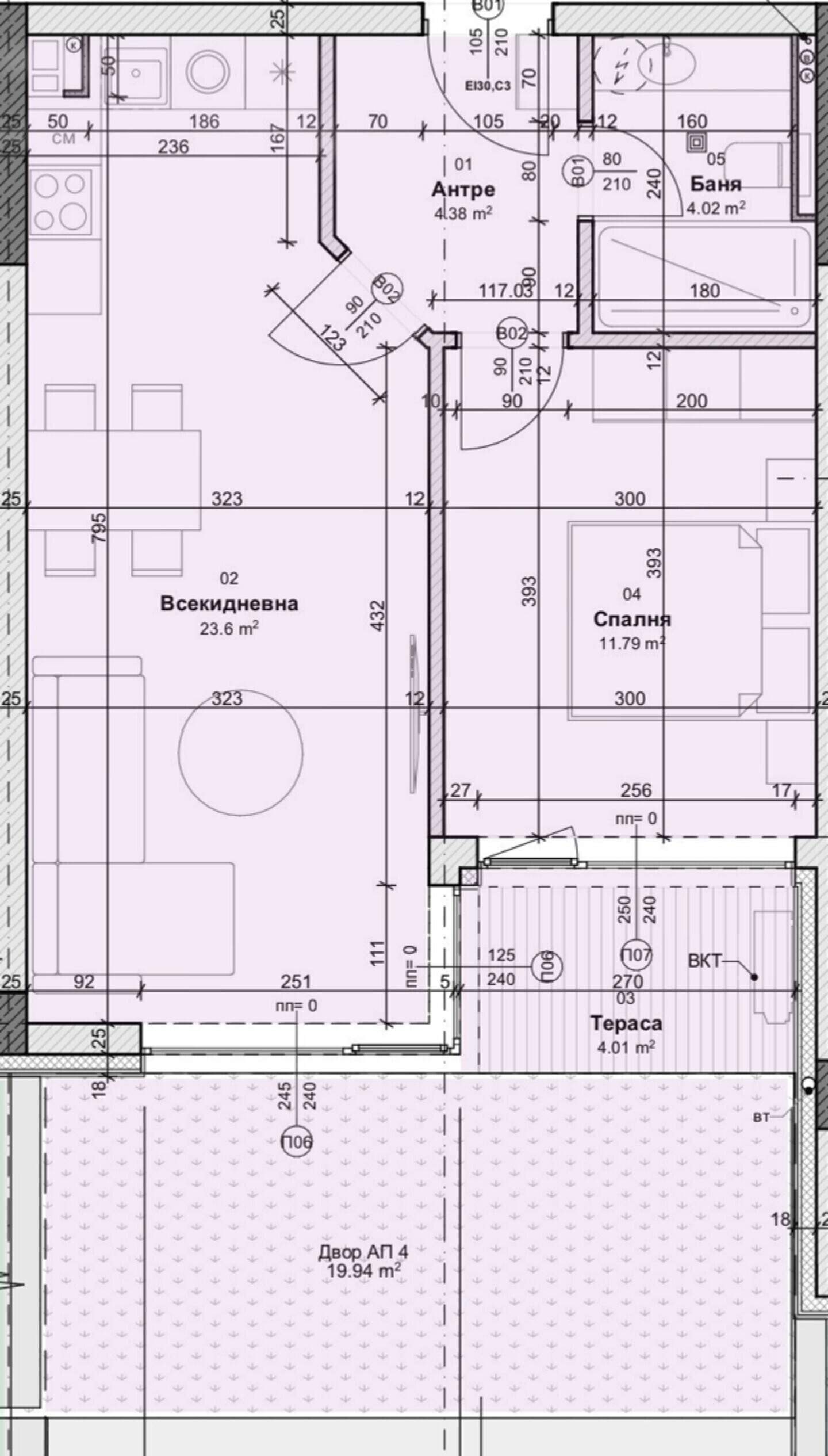Zweizimmer Wohnung in Winiza, Varna – Foto 6