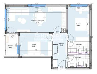 Vânzare - Apartament în Ostromila,  Plovdiv