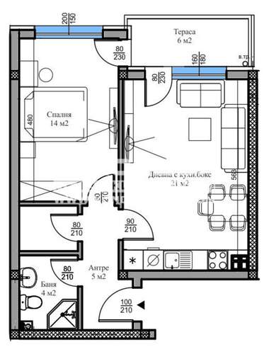 Vânzare - Apartament în Belomorski,  Plovdiv
