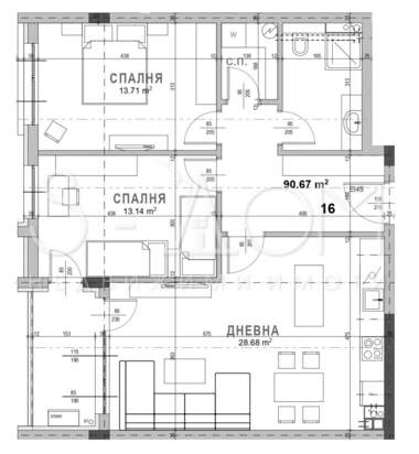 Satış - Apartman olarak Samara-3,  Stara Zagora