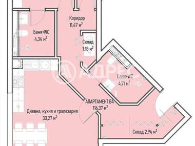 For sale - Apartment in Mladost-4,  Sofia