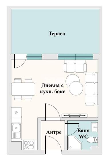For sale - Apartment in Kiuchuk Parij,  Plovdiv