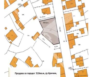 For sale - For Construction in Krichim,  Plovdiv