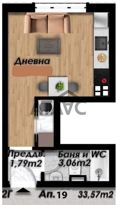 Satış - Apartman olarak Belomorski,  Plovdiv