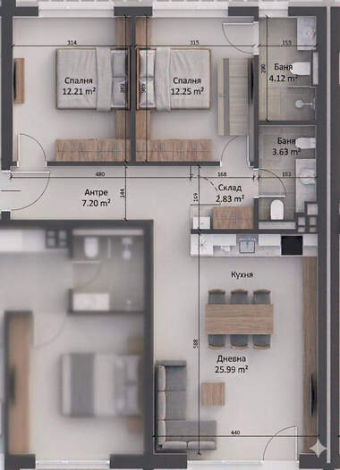 Vânzare - Apartament în Malinova Dolina,  Sofia