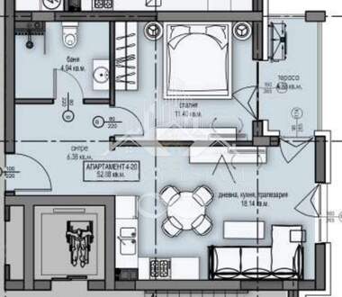 Satış - Apartman olarak Velingrad,  Pazarcik