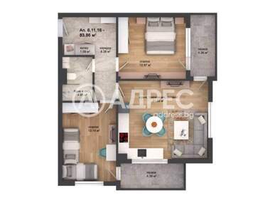 Vânzare - Apartament în Kărșiaka,  Plovdiv
