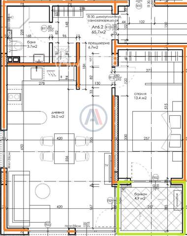 Vânzare - Apartament în Kaîsieva gradina,  Varna