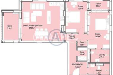 Verkauf - Wohnung in Mladost-4,  Sovia