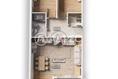 Satış - Apartman olarak Ovça Kupel 2,  Sofia
