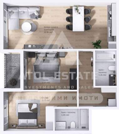 Vânzare - Apartament în Iujen,  Plovdiv