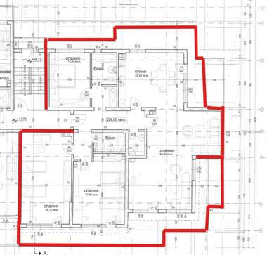 Satış - Apartman olarak Manastirski livadi-Zapad,  Sofia