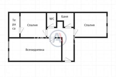 Satış - Apartman olarak Meden Rudnik,  Burgas