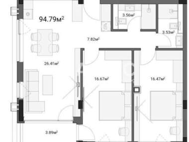 For sale - Apartment in Ovcha Kupel 1,  Sofia