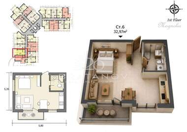 Satış - Apartman olarak Sunny Beach,  Burgas