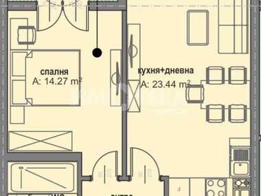 Satış - Apartman olarak Malinova Dolina,  Sofia