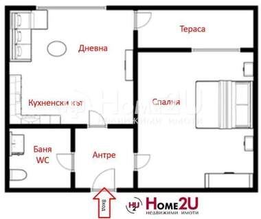 Satış - Apartman olarak Izgrev,  Burgas