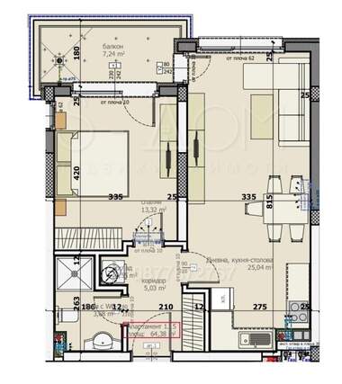 Satış - Apartman olarak Opalçenski,  Stara Zagora