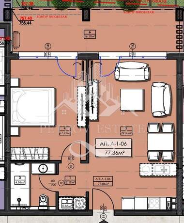 For sale - Apartment in Velingrad,  Pazardjik
