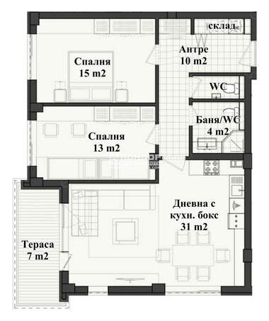 Продажба - Апартамент в Кършияка,  Пловдив