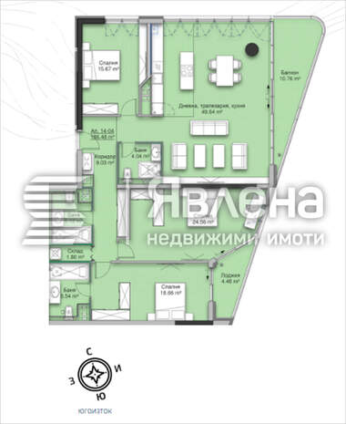 For sale - Apartment in Krastova vada,  Sofia