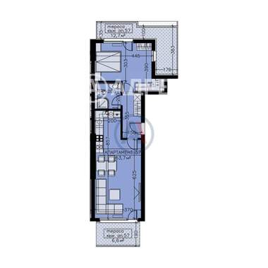 Verkauf - Wohnung in Manastirski liwadi-Iztok,  Sovia