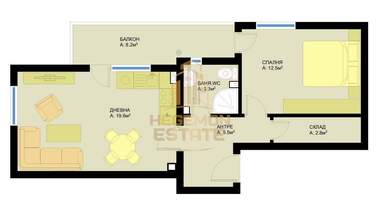 Vânzare - Apartament în Pobeda,  Varna