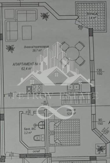 Продажа - Квартира в Велинград,  Пазарџик