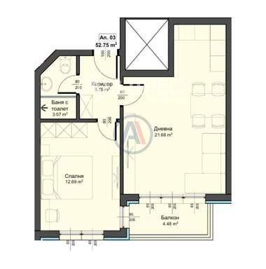 Vânzare - Apartament în Asparuhovo,  Varna