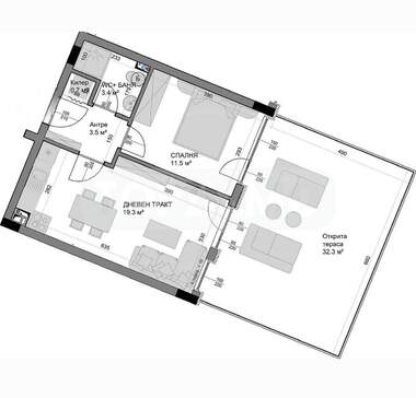 Vânzare - Apartament în Vladislavovo,  Varna