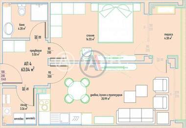 Vânzare - Apartament în Malinova Dolina,  Sofia