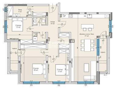Satış - Apartman olarak Ostromila,  Plovdiv