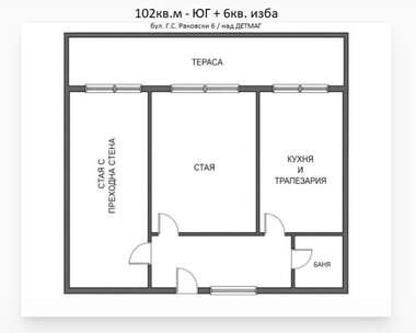 For sale - Apartment in Dimitrovgrad,  Haskovo