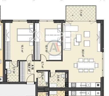 Vânzare - Apartament în Boiana,  Sofia