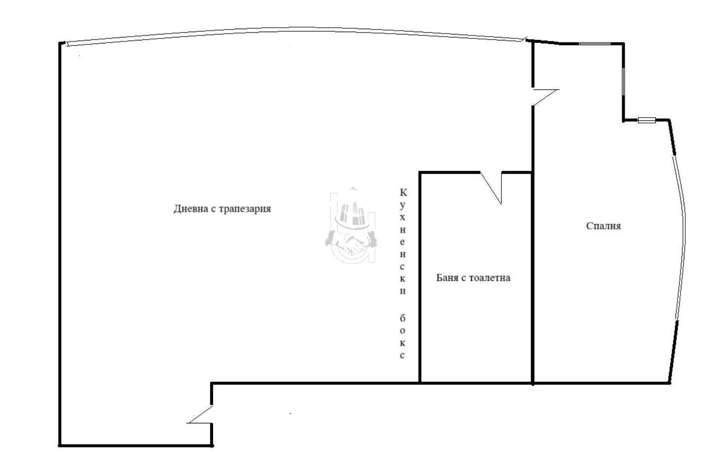 Zweizimmer Wohnung in Iwan Wazow, Sofia – Foto 7