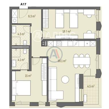 For sale - Apartment in Hadji Dimitar,  Sofia