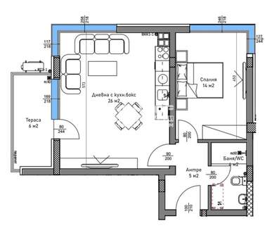 Vânzare - Apartament în Kiuceuk Parij,  Plovdiv