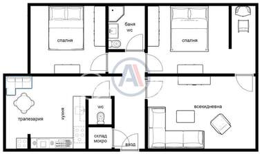 For sale - Apartment in Obelia 2,  Sofia