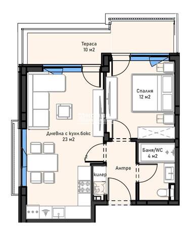Vânzare - Apartament în Ostromila,  Plovdiv