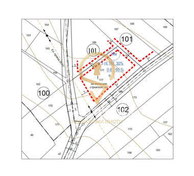 For sale - For Construction in Priseltsi,  Varna