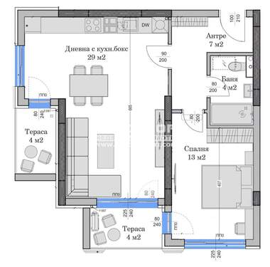 Продажба - Апартамент в Христо Смирненски,  Пловдив