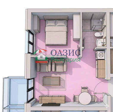 Verkauf - Wohnung in Nessebar,  Burgas