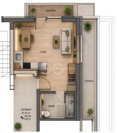 For sale - Apartment in Levski,  Varna